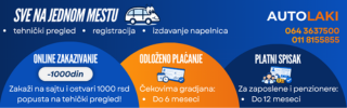 TEHNIČKI PREGLED i REGISTRACIJA VOZILA AUTO LAKI BEOGRAD LAZAREVAC