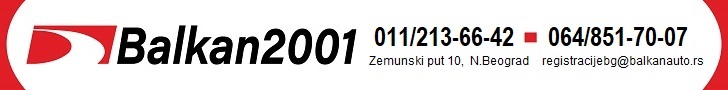 TEHNIČKI PREGLED i REGISTRACIJA VOZILA BALKAN 2001 NOVI BEOGRAD