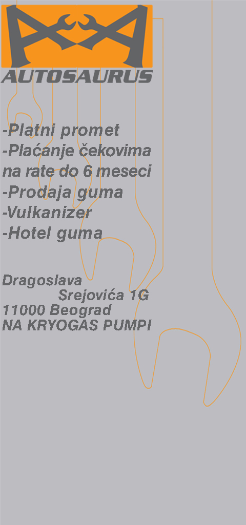 AUTOSAURUS REGISTRACIJA VOZILA I TEHNIČKI PREGLED BEOGRAD PALIULILA