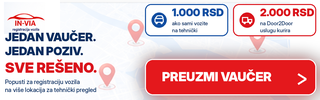 IN VIA REGISTRACIJA VOZILA BEOGRAD-RAKOVICA