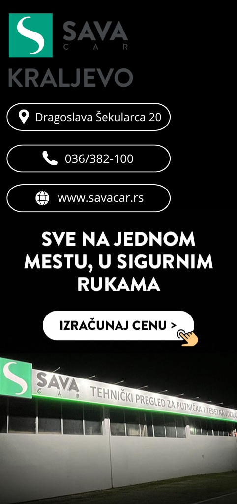 TEHNIČKI PREGLED I REGISTRACIJA VOZILA SAVA CAR KRALJEVO