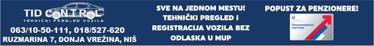 TID CONTROL TEHNIČKI PREGLED NIŠ