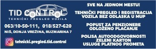 TID CONTROL TEHNIČKI PREGLED NIŠ