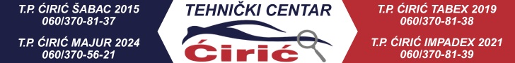 TEHNIČKI PREGLED I REGISTRACIJA VOZILA ĆIRIĆ ŠABAC