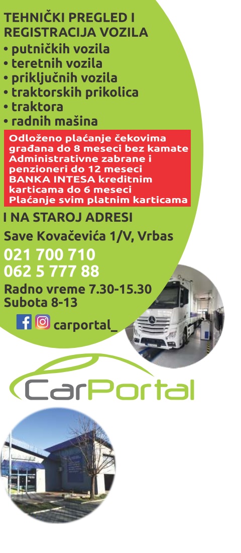 TEHNIČKI PREGLED I REGISTRACIJA VOZILA ST CAR PORTAL VRBAS