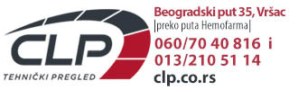 CLP TEHNIČKI PREGLED VRŠAC