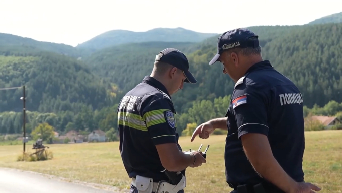 operateri dronova – saobracajna policija Republike Srbije